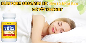 suntory sesamin ex có tốt không