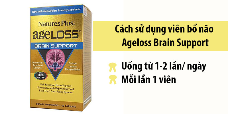 ageloss brain support có tốt không