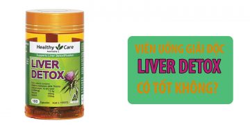 healthy care liver detox có tốt không