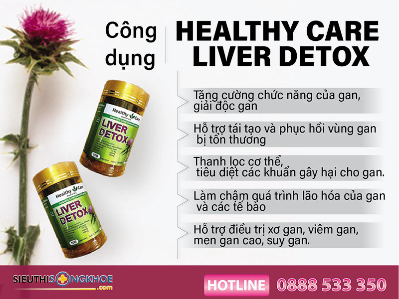 healthy care liver detox có tốt không