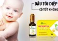 dầu tỏi diệp chi có tốt không