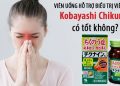 viên hỗ trợ trị xoang kobayashi chikunain có tốt không