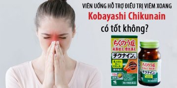 viên hỗ trợ trị xoang kobayashi chikunain có tốt không