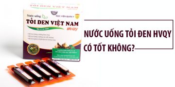 nước uống tỏi đen hvqy có tốt không