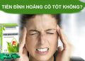 tiền đình hoàng có tốt không