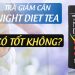 Trà Hỗ Trợ Giảm Cân Night Diet Tea Có Tốt Không?