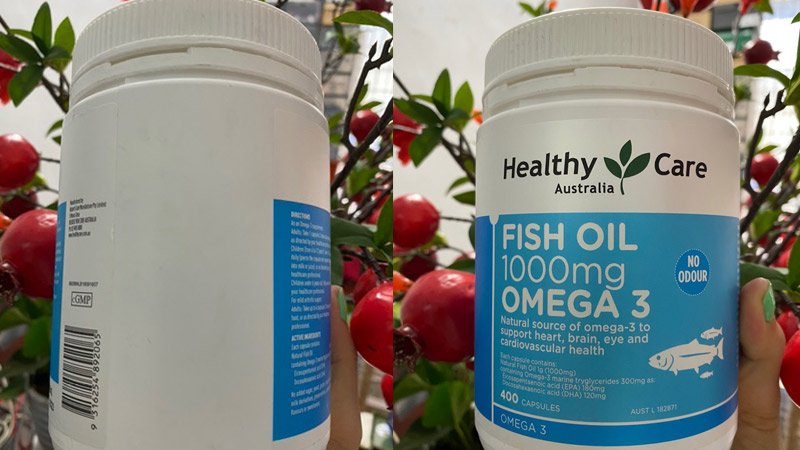 healthy care fish oil 1000mg omega 3 1