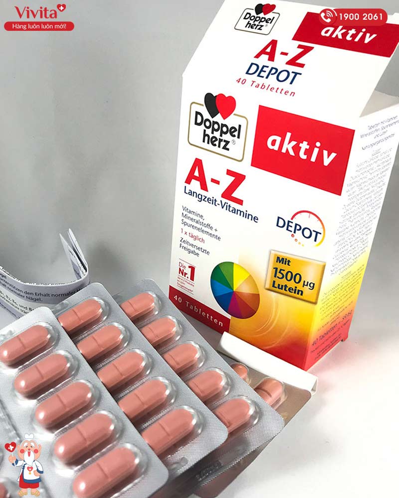Viên uống bổ sung vitamin Doppelherz Aktiv A-Z