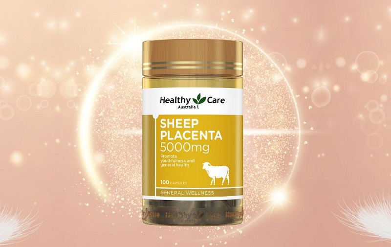 Healthy Care Sheep Placenta có thành phần chính là nhau thai cừu tươi được bào chế dưới dạng viên nang