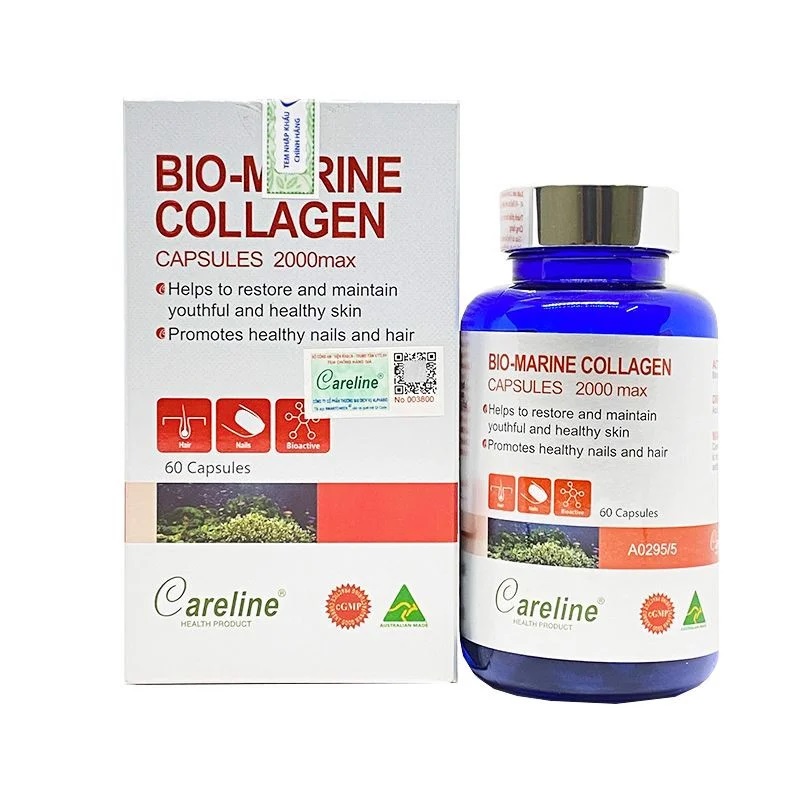 Thực Phẩm Chức Năng Hỗ Trợ Đẹp Da Careline Bio Marine Collagen