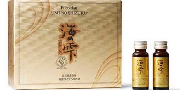 Nước uống Fucoidan Umi No Shizuku hỗ trợ điều trị ung thư Nhật Bản