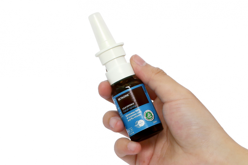 Hướng dẫn sử dụng Betadine Cold Defence Nasal Spray