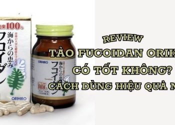 Review Tảo Fucoidan Orihiro có tốt không?